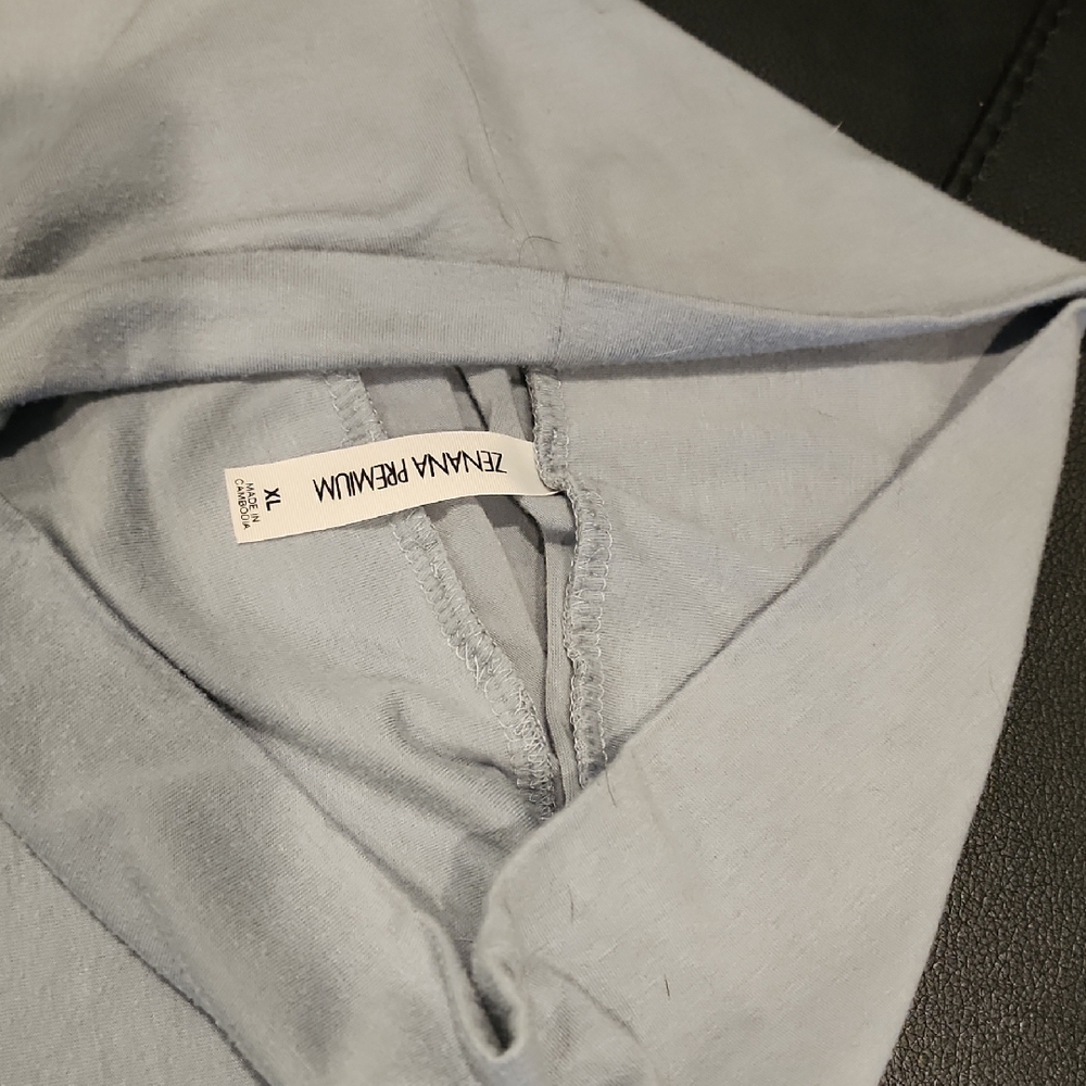 Zenana Premium Baby Blue Tank Dress - Picture 2 of 2
